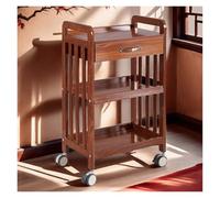 Beauty Rolling Utility Cart con cassetto e vassoi per salone di bellezza Spa Storage e organizzazione