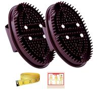 Beauty Salon Professional Custom Meridian Brush, Full Body Relaxation Meridian Massage Brushs, 2025 New Handheld Meridian Massage Brush, Cepillo de Meridianos para Masajes (Deep purple)