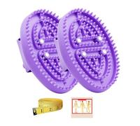 Beauty Salon Professional Custom Meridian Brush, Full Body Relaxation Meridian Massage Brushs, 2025 New Handheld Meridian Massage Brush, Cepillo de Meridianos para Masajes (Light purple)