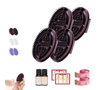 Beauty Salon Professional Custom Meridian Brush, Meridian Massage Brus, Brushs Massage Body Brushs, Full Body Relaxation Comb, Suitable For Home, Fitness, Outdoor, Office (brown 2Set)