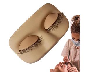 Beauty Salon Studio - Training Equipment Set, Permanent Cosmetic Display, Eyelash Application Head, Detailed Feature Sculpt | Durable Face Board, Aesthetic Instructor for Experts Professionals