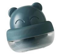 Beauty Sponge Case - Contenitore per spugnette da trucco a forma di orso, graziosa custodia per spugnette da viaggio, contenitore per il trucco, piccola scatola portaoggetti per spugne di bellezza