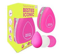 Beautyblender - Besties Iconic: Spugnette per sfumare + detergente + srub opaco per un'applicazione precisa e una miscelazione perfetta