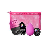 Beautyblender Make Me A Pro Set - Spugna per il trucco, spugna miscelante, detergente solido, custodia da viaggio e tampone assorbente - Pro Make-up Essentials per un'applicazione impeccabile e