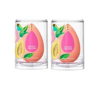 Beautyblender Papaya Summer Glow Duo - 2 spugne per trucco, ultra morbide, senza lattice e riutilizzabili, per fondotinta, cipria e BB Cream, perfetta finitura aerografo, vegana e senza