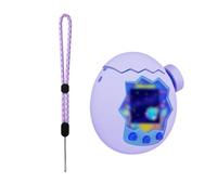 Beautyflier Custodia in silicone per Tamagotchi Paradise Interactive Toy Digital Pet, morbida custodia in silicone per macchina virtuale per animali domestici con cinturino da polso, supporto