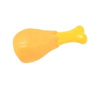 beautyhe Giocattoli Cane Gomma Naturale Ultra Resistente Coscia di Pollo Giochi con Squeak Giocattolo per Cani Giocattoli Cane per Piccoli Medio Grande Cani