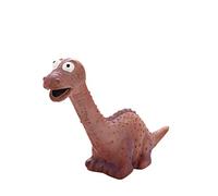 beautyhe Giocattoli Cane Gomma Naturale Ultra Resistente Dinosauro Giochi con Squeak Giocattolo per Cani Giocattoli Cane per Piccoli Medio Grande Cani Random Style