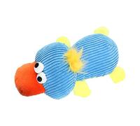 beautyhe Giocattoli Cane Peluche Bestiame Anatra Giochi con Squeak Giocattolo per Cani Giochi per Cani Interattivo Giocattolo per Piccoli Medio Grande Cani Duck