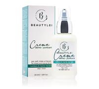 BEAUTYLEI | Crema Antiacne BIO Combatte Brufoli Punti Neri Macchie Viso Corpo | Idratante Donna Uomo | Scottature Eritemi Dermatiti Eczemi | Acne Ormonale Adolescenti | 50ml | Made in Italy