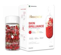 Beautywise Dual Action Skin Brilliance 4X Glutatione L-lisina, semi d'uva e v...