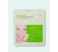 Beauugreen Maschera viso multifunzione con bava di lumaca Micro Hole Hydrogel Mask Snail - 30 g / 1 pz