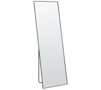 BEAUVAIS Specchio da terra 156 cm Nero Metallo