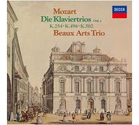 Beaux Arts Trio - MOZART: PIANO TRIOS VOL. 1