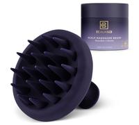 BEAUXSOI Spazzola in silicone per shampoo e cuoio capelluto, massaggiatore per capelli per la crescita dei capelli, scrubber per cuoio capelluto, shampoo forfora, spazzola per cuoio capelluto,