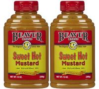 Beaver Mustard Sqz Sweet Hot 13 Oz