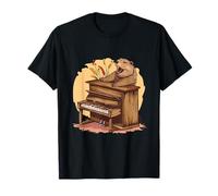 Beaver Piano Magic per una fantastica performance musicale Maglietta