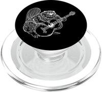 Beaver Suonare Chitarra Cool Chitarrista Divertente Musica Rock Band PopSockets PopGrip per MagSafe