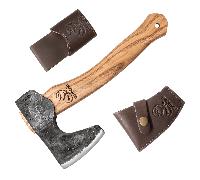Beavercraft Ascia Compatta da Bushcraft a Lunga Barbuta AX6