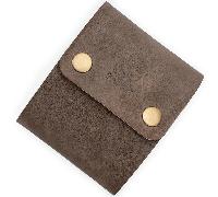 Beavercraft Borsa a Marsupio in Pelle e Tela per Bushcraft e Foraggiamento per Campeggio LC_CB