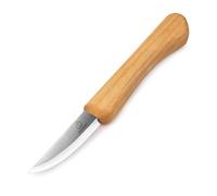BeaverCraft Coltello da intaglio C1M Piccolo coltello Sloyd Coltelli per intaglio del legno Strumenti per principianti Lama Scandi Grind in acciaio al carbonio Attrezzi per intaglio per principianti