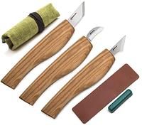 BeaverCraft,Set di coltelli per intagliare il legno per principianti S55, set di coltelli da intaglio, kit di coltelli da frullare con dettaglio e set di coltelli da intaglio in legno (3)