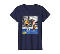 Beavis And Butt-Head Lounging By The Pool Portrait Maglietta, Donna, Navy, M