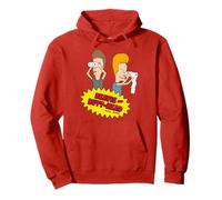 Beavis & Butt-Head con carta igienica TP Felpa con Cappuccio