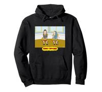 Beavis & Butt-Head Cornholio Back Of Class High School Felpa con Cappuccio
