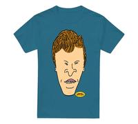 Beavis & Butthead Maglietta Colpo in Testa Uomo (TV6295)