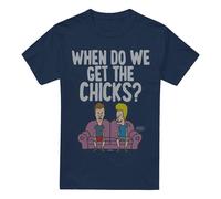 Beavis & Butthead When Do We Get The Chicks? Maglietta Uomo (TV6313)