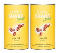 BEAVITA Vitalcost Shake Caffè Latte 2x572 g Polvere