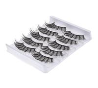 Beavorty 1 Scatola Ciglia Finte Adesivi Per Ciglia Leggero Cuscinetti Per Ciglia Per Extension Ciglia Kit Per Il Sollevamento Delle Ciglia e La Tinta Frustata Kit Ciglia Fatto Fibra Black