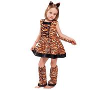 Beavorty 1 Set costume da gioco di ruolo accessori cosplay costume da bambina costume per costume cosplay tigre da spettacolo Marrone