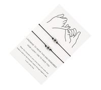 Beavorty 1 Set Di Braccialetti Luminosi A Stella A Cinque Punte Braccialetti Carini Per Donne Braccialetti Per Relazioni Strette Braccialetti Per Donne E Ragazze Braccialetti