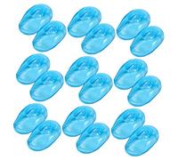 Beavorty 10 Paia Paraorecchie Soffio Copriorecchie Impermeabili Asciugacapelli Tappi Per Le Orecchie Entusiasti Copri Orecchie Per La Doccia Del Scudo Cerume Kit Blue Gel Di Silice