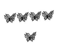 Beavorty 10 Pcs Eyeliner Template Trucco Degli Occhi Stencil Eyeliner Stampo Per Il Trucco Farfalla Eyeliner Stencil Ala Eyeliner Timbro Silicone Stencil Per Il Trucco Eyeliner Stencil Per