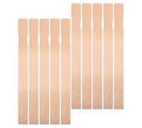 Beavorty 10 Pezzi Bastoncini Miscelatori per Vernice in Legno Beige per | Resina Epossidica e Lavori Diy, Finitura Liscia, Formato Portatile e Usa e Getta