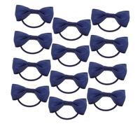 Beavorty 12 Elastici Per Con Fiocco Per Bambine Elastico Per Elastico Per Coda Di Cavallo Alla Moda Per Bambine Ideale Per Uniformi E Abbigliamento Casual