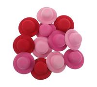 Beavorty 12 pezzi Mini Clip per Cappello Western Mini Top Hat Leggero e Resistente Accessori per Acconciature per e Feste