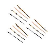 Beavorty 12pezzi Forcine per Capelli in Acetato per Donne Accessori per Chignon e Acconciature Eleganti Bastoncini Cinesi Resistenti alla Corrosione