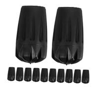 Beavorty 12pezzi Punte di Ricambio per Bastoncini da Trekking Realizzate in Materiale Pvc Antiscivolo Compatibili Bastoncini per Escursionismo Alpinismo e Passeggiate sui Sentieri