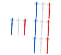 Beavorty 12pezzi Spazzolino Per Dentiera Testa Piccola e Angolata Per Pulizia Setole Morbide Facile Da Usare Misti Accessorio Per Dentiera Adulti