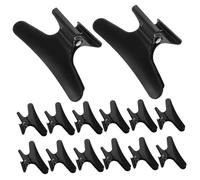 Beavorty 15pezzi Fermagli per Capelli Neri Mollette per Capelli e Fermagli per Sezionare per Ragazze e Donne per Uso in Salone e Casa