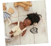 Beavorty 15pezzi Retine Per Capelli Invisibili in Miniatura Da Materiale Elastico Trasparente Per Organizzare Parrucche Di Bambole Adatto Diverse Dimensioni Per Styling e Protezione Durante