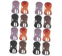 Beavorty 16 Pz Figura 8 tornante barrette hair clip fermagli laterali per fermagli per francesi per spessi titolari di coda di cavallo gioielli per plastica