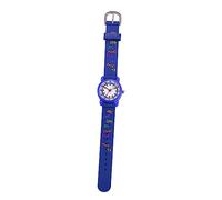 Beavorty 1pezzi Orologio Da Polso Per Ragazzo Cartoni Animati Al Cinturino Regolabile Unisex Per Ragazze e Ragazzi Blu