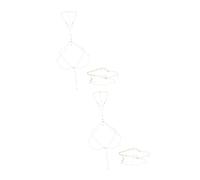 Beavorty 2 Pezzi catena del corpo reggiseno catena della pancia catene in vita gioielli da spiaggia per donne catena di gioielli per il corpo lega Golden
