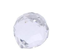 Beavorty 2 Pezzi Palle di Cristallo Artificiale da 60mm per Lampadario, Decorazione Delicata e Pendenti di Sostituzione per Feste e Negozi
