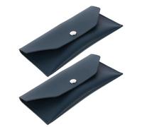 Beavorty 2 Pezzi Portafoglio Contanti in PU Verde Scuro Metodo Budget Riutilizzabile con Tasche per Banconote e Ricevute Organizer Sottile per Cash Stuffing e Obiettivi di Risparmio